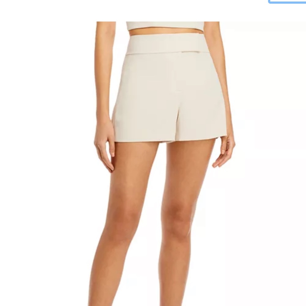 NWT -Alice + Olivia Cream Women's Shorts